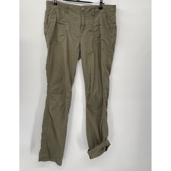 Gramicci Pants Women's Green Outdoor Hiking Cotton‎ Blend Size 4/31 - Picture 1 of 12